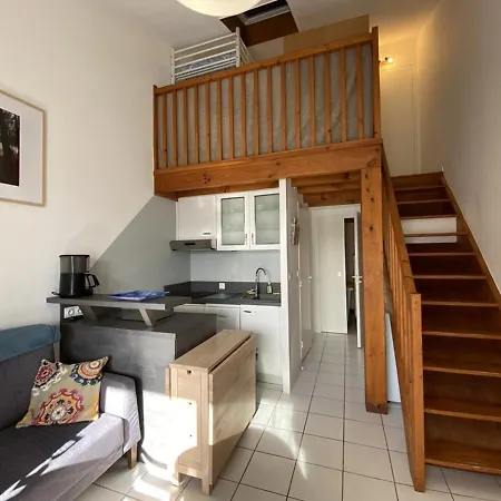 Patio Acces Direct Ocean, Terrasse, Parking, Piscine, 2 + Mezzanine - Fr-1-413-163 * Capbreton